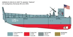 Italeri 6755LCM 3 (Mechanisches Landungsboot), Bausatz 1:35