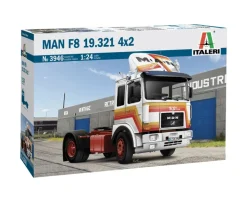 Italeri 3946MAN F8 19.321 2Achs, Bausatz, 1:24