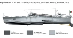 Italeri 5626M.A.S. 568 4a Torpedoboot mit Crew, Bausatz, 1:35