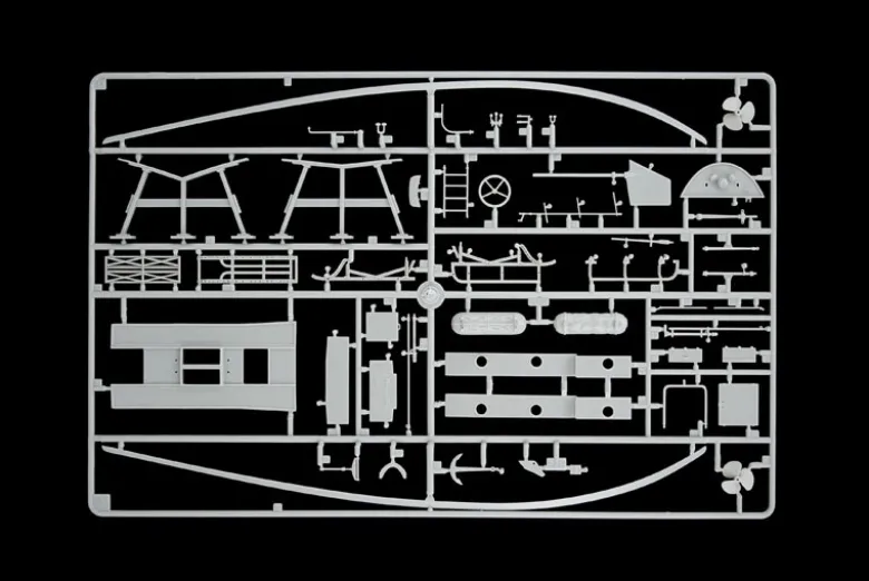 Italeri 5626M.A.S. 568 4a Torpedoboot mit Crew, Bausatz, 1:35