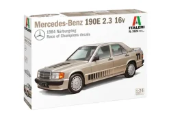 Italeri 3624Mercedes-Benz 190E, Bausatz, 1:24