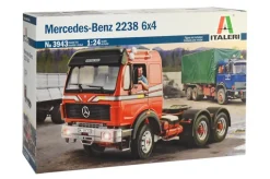 Italeri 3943Mercedes-Benz 2238 6x4, Bausatz, 1:24
