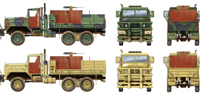 Italeri 6513M923 Hillbilly Gun Truck, Bausatz, 1:35