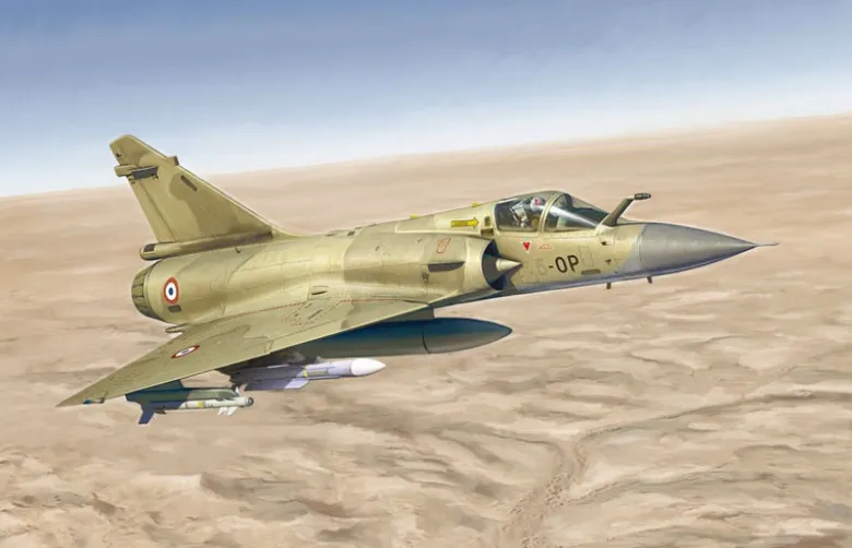 Italeri 1381MIRAGE 2000C, Plastikbausatz, 1:72