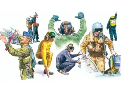 Italeri 1246NATO Piloten und Bodenpersonal, Bausatz, 1:72