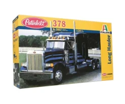 Italeri 3857Peterbilt 378 'Long Hauler', Plastikbausatz, 1:24