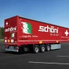 Italeri 39181:24 Planen-Auflieger Curtainside 'schoeni.ch'