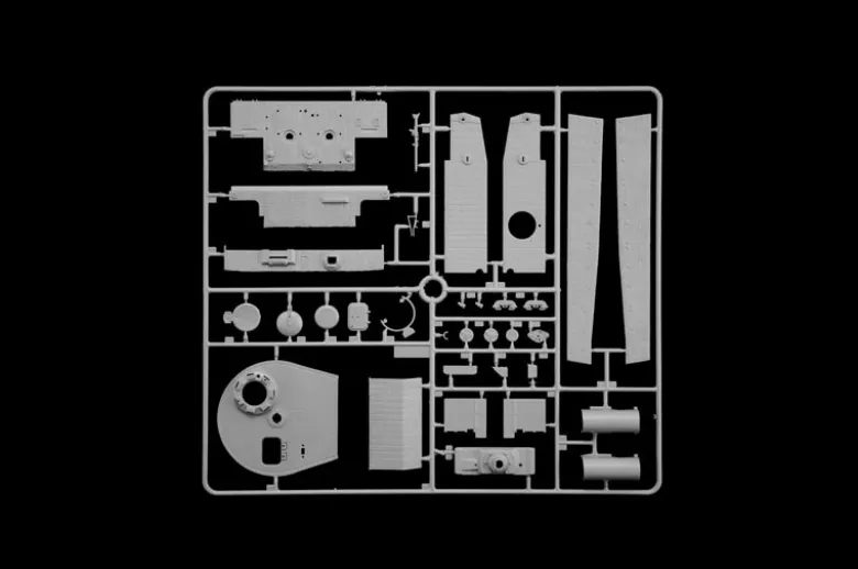 Italeri 6754Pz.Kpfw. VI Tiger I Ausf. E späte Produktion, Bausatz, 1:35