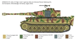 Italeri 6754Pz.Kpfw. VI Tiger I Ausf. E späte Produktion, Bausatz, 1:35