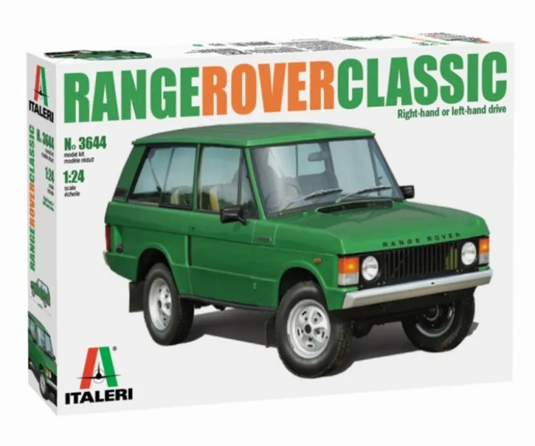 Italeri 3644Range Rover Classic Plastikbausatz 1:24
