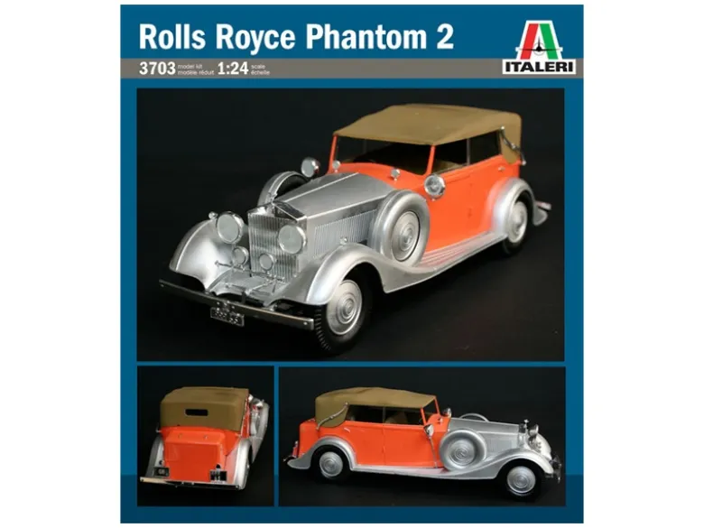 Italeri 3703Rolls Royce Phantom II, Bausatz, 1:24