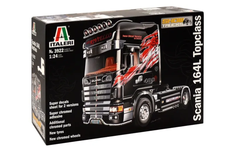 Italeri 3922Scania 164L Topclass, Bausatz, 1:24