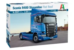 Italeri 3947Scania R400 Streamline (Flat Roof), Bausatz, 1:24