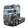 Italeri 3952SCANIA R730 Streamline Show Truck, Plastikbausatz, 1:24
