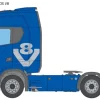 Italeri 3965Scania 770 S V8 "White Cab", Bausatz, 1:24