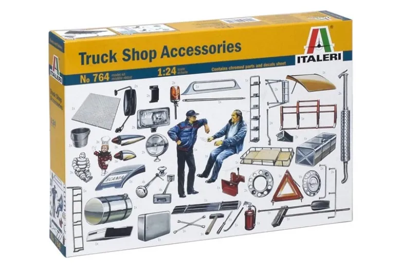 Italeri 07641:24 Truck Shop Accessories