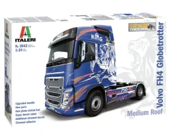 Italeri 3942Volvo FH4 Globetrotter /Medium Roof, Bausatz, 1:24