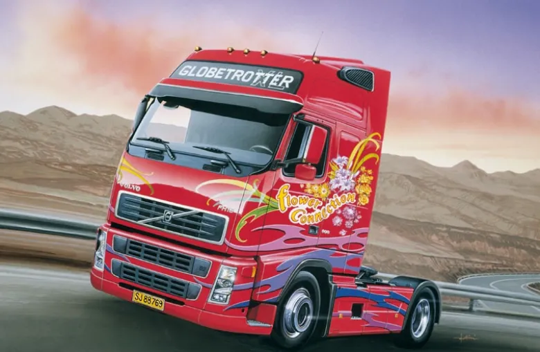 Italeri 3821Volvo FH16 GLOBETROTTER XL, Bausatz, 1:24