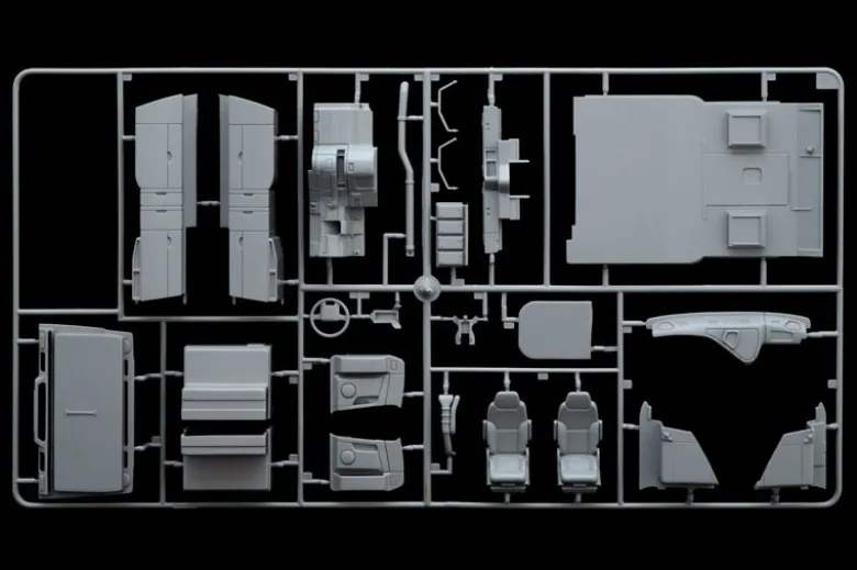 Italeri 3892Volvo VN 780 Zugmaschine (3Achs), Bausatz, 1:24