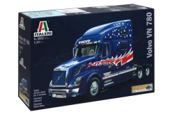 Italeri 3892Volvo VN 780 Zugmaschine (3Achs), Bausatz, 1:24