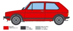 Italeri 3622VW Golf GTI Rabbit, Bausatz, 1:24