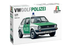 Italeri 3666VW Golf Mk.I POLIZEI, Bausatz, 1:24