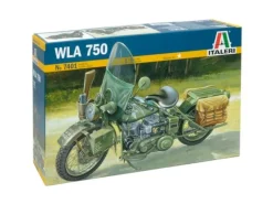 Italeri 7401WLA 750 US Military Motorcycles 1:9 Bausatz