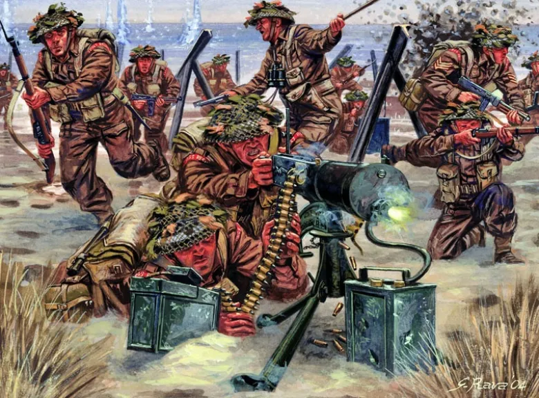 Italeri 6056WW2 Britische Infanterie, Plastikbausatz, 1:72