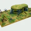 Italeri 60701:72 WWII - Zubehörteile und Bunker