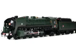 IXO 520010125Dampflok 141R mit Tender SNCF Whitebox, Bausatz 1:32 746 Teile - Hochdetailliert mit Licht & Sound