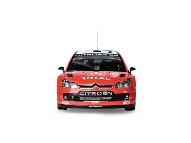 IXO 5200101201:8 IXO Citroen C4 WRC, 1:8 Standmodellbausatz 859 Teile - Hochdetailliert mit Licht & Sound