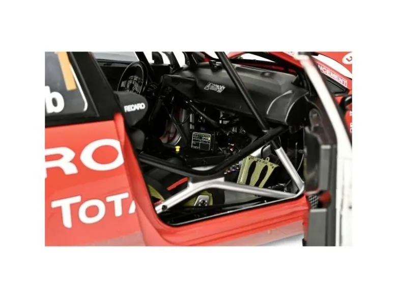IXO 5200101201:8 IXO Citroen C4 WRC, 1:8 Standmodellbausatz 859 Teile - Hochdetailliert mit Licht & Sound