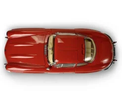 IXO 520010114Mercedes 300 SL Rot, 1:8 Standmodellbausatz 602 Teile - Hochdetailliert mit Licht & Sound