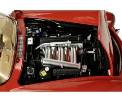 IXO 520010114Mercedes 300 SL Rot, 1:8 Standmodellbausatz 602 Teile - Hochdetailliert mit Licht & Sound