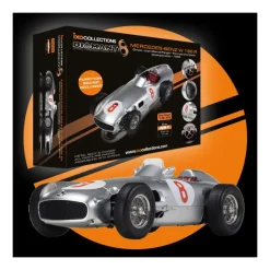 IXO 520010118Mercedes W196 Fangio #8 1:8 Standmodellbausatz 451 Teile - Hochdetailliert mit Sound