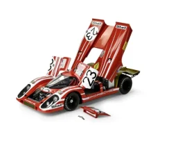 IXO 520010119Porsche 917KH #23 Salzburg, 1:8 Standmodellbausatz 839 Teile - Hochdetailliert mit Licht & Sound