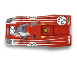 IXO 520010119Porsche 917KH #23 Salzburg, 1:8 Standmodellbausatz 839 Teile - Hochdetailliert mit Licht & Sound