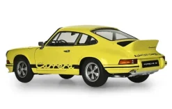 IXO 520010115Porsche 911 RS 2.7 Gelb/Schwarz 1:8 Standmodellbausatz 713 Teile - Hochdetailliert mit Licht & Sound