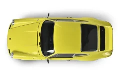 IXO 520010115Porsche 911 RS 2.7 Gelb/Schwarz 1:8 Standmodellbausatz 713 Teile - Hochdetailliert mit Licht & Sound