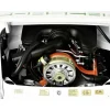 IXO 520010116Porsche 911 RS 2.7 Weiß/Grün, 1:8 Standmodellbausatz 713 Teile - Hochdetailliert mit Licht & Sound