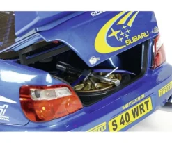 IXO 520010110Subaru Impreza Rally MC 2003 1:8 Metall Standmodellbausatz 859 Bauteile - Hochdetailliert mit Licht & Sound