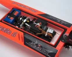 Joysway 8205V2Mad Shark F1 Boot 2.4G RTR Brushless rot mit Akku und Lader