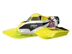 Joysway 8203V3Mad Shark V3 Mini F1 Speed Boat 2.4GHZ RTR, gelb
