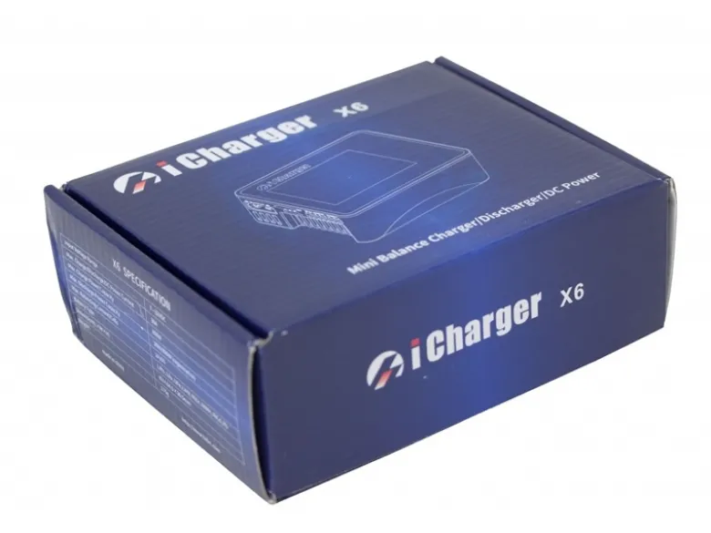 Junsi iCharger X6iCharger X6 - bis 6S LiPo - 800W - bis 30A Ladestrom