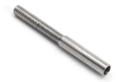 Kavan KAV50.0130AStahl Gewindelöthülse ohne Schlitz M3, d=2,8mm, 10 Stück