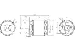 Kavan KAV30.2023Brushless Motor Außenläufer PRO 3542-950
