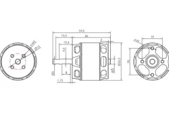 Kavan KAV30.2020Brushless Motor Außenläufer PRO 3536-850