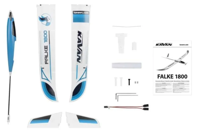 Kavan KAV02.8087Falke 1800mm ARF - blau