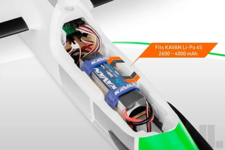 Kavan KAV02.8092Pulse 2200 V2 ARF - grün