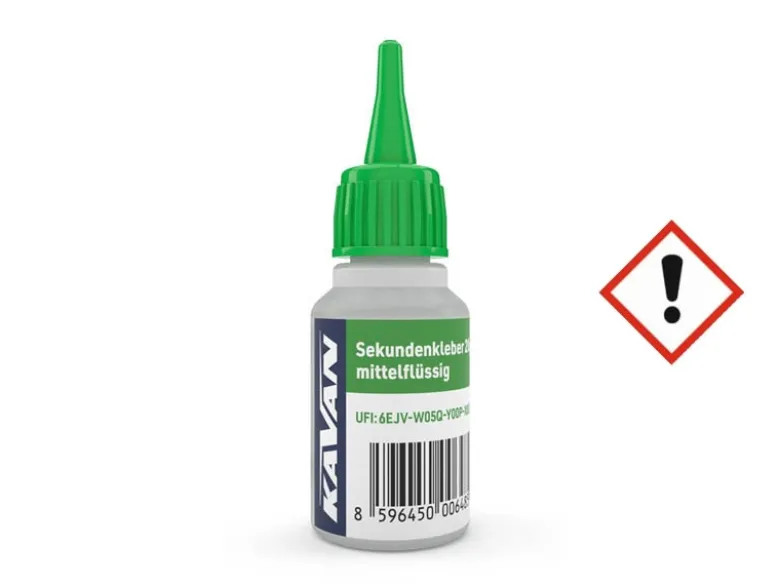 Kavan KAV9952Sekundenkleber CA mittelflüssig 20g